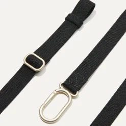 Rothy's Crossbody & Belt Bags^The Belt Bag Black And Canvas Gingham