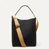 Rothy's Handbags^The Bucket Bag Ink And Ivory