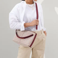 Rothy's Crossbody & Belt Bags^The Daily Crossbody Malbec Grid