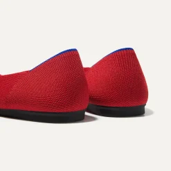 Rothy's The Flat^The Flat Bright Red