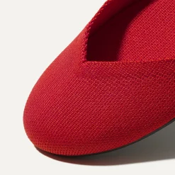 Rothy's The Flat^The Flat Bright Red