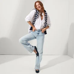 Rothy's The Flat^The Flat Navy Herringbone