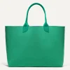 Rothy's Totes^The Lightweight Mega Tote Sea Green Twill