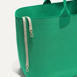 Rothy's Totes^The Lightweight Mega Tote Sea Green Twill