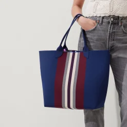 Rothy's Totes^The Lightweight Tote Oxford Heel Stripe