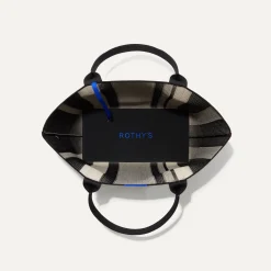 Rothy's Totes^The Lightweight Tote Ivory Rugby Stripe