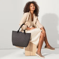 Rothy's Totes^The Lightweight Tote Signature Black