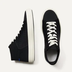 Rothy's The High Top^The Men's High Top Sneaker Black