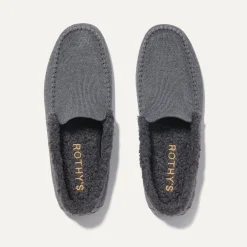 Rothy's The Slipper^The Men's Slipper Mountain Grey