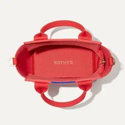 Rothy's Crossbody & Belt Bags^The Mini Handbag Ruby Grapefruit