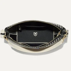 Rothy's Handbags^The Mini Zip Bucket Black And Ivory Grid
