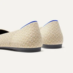Rothy's The Point^The Point Ii Cream Herringbone