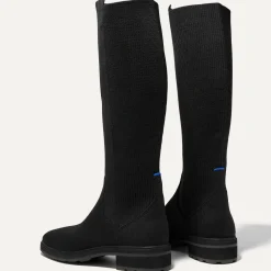 Rothy's The Tall Lug Boot^The Tall Lug Boot Onyx Black
