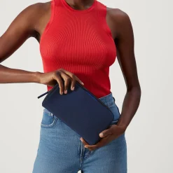 Rothy's Clutches & Pouches^The Universal Pouch Sapphire And Onyx