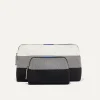 Rothy's Clutches & Pouches^The Vanity Set Black Mist