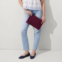 Rothy's Clutches & Pouches^The Wristlet Collegiate Currant