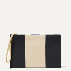 Rothy's Clutches & Pouches^The Wristlet Ink And Ivory