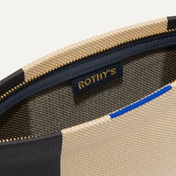 Rothy's Clutches & Pouches^The Wristlet Ink And Ivory