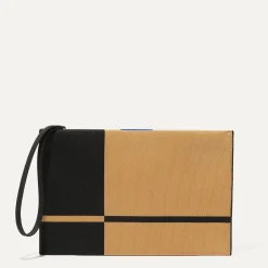 Rothy's Clutches & Pouches^The Wristlet Camel And Black