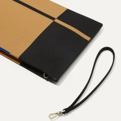 Rothy's Clutches & Pouches^The Wristlet Camel And Black