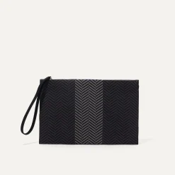 Rothy's Clutches & Pouches^The Wristlet Shadow Black