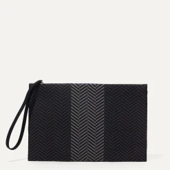 Rothy's Clutches & Pouches^The Wristlet Shadow Black