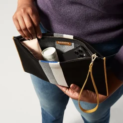 Rothy's Clutches & Pouches^The Wristlet Black Mist