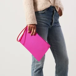 Rothy's Clutches & Pouches^The Wristlet Dragon Fruit